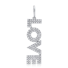 Load image into Gallery viewer, Diamond Pave &quot;LOVE&quot; Charm
