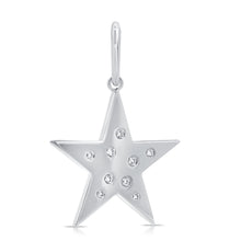 Load image into Gallery viewer, Diamond Star Studded Charm Pendant
